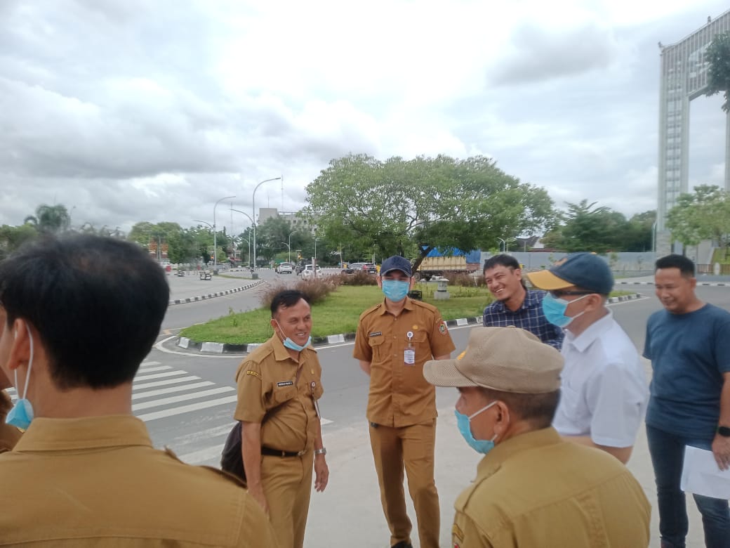 Dishub Kalteng Optimalkan Sistem Parkir RTH Bundaran Besar Melalui Simulasi Teknis
