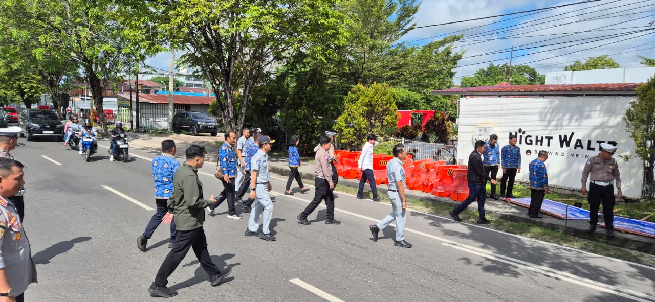 Tingkatkan Keselamatan Lalu Lintas, U-Turn Jalan RTA Milono Resmi Ditutup 3