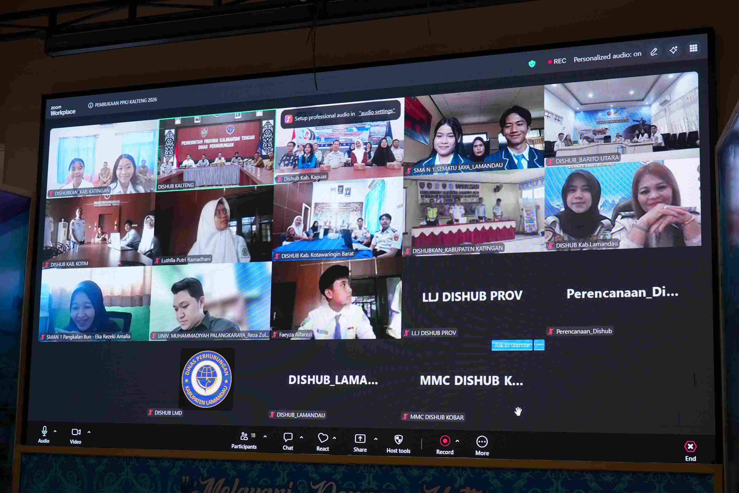 Dishub Kalteng Sukses Selenggarakan Pemilihan Pelajar Pelopor Keselamatan LLAJ Tingkat Provinsi Kalimantan Tengah Tahun 2026