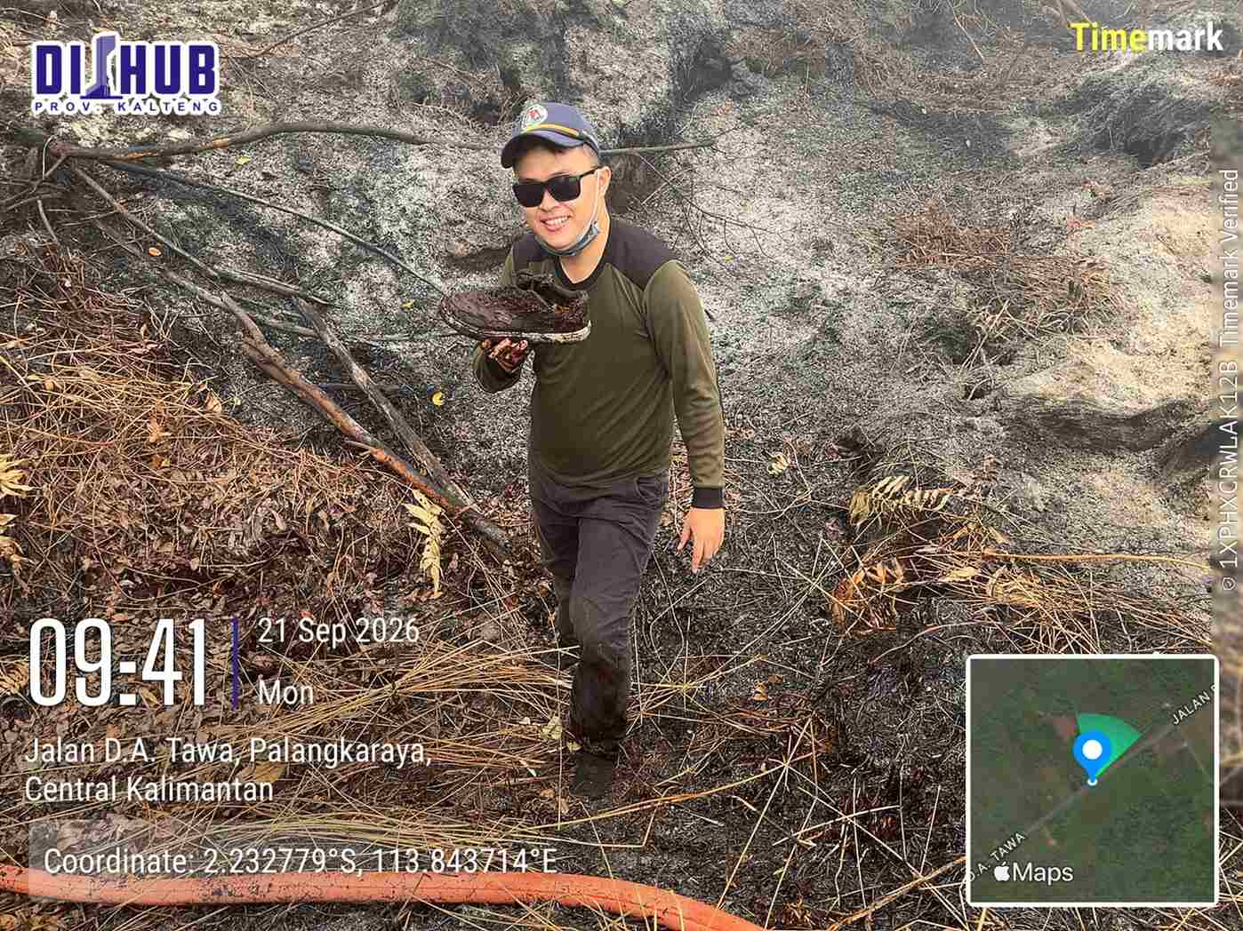 Pasukan Relawan ASN dalam Penanggulangan Kebakaran Hutan dan Lahan (Karhutla) serta Penanganan Kabut Asap