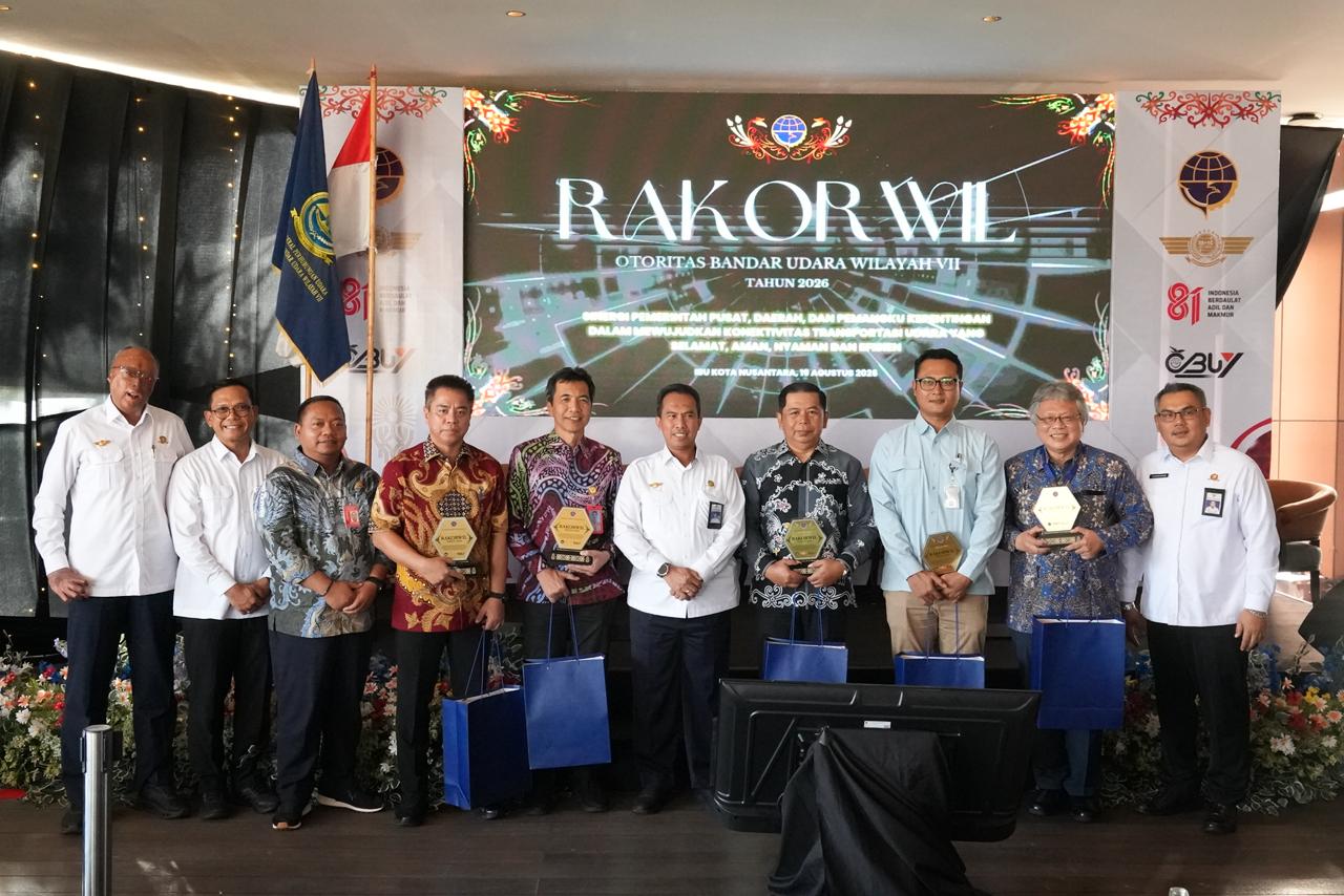 Rakorwil Otoritas Bandar Udara Wilayah VII Tahun 2026