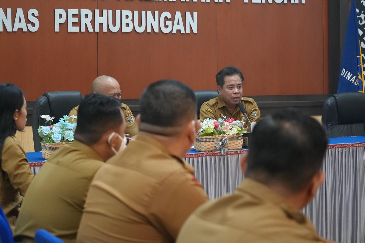 Pengarahan Terkait Penanganan dan Pendataan Status Operasional Transportasi pada Masa Tanggap Darurat Karhutla