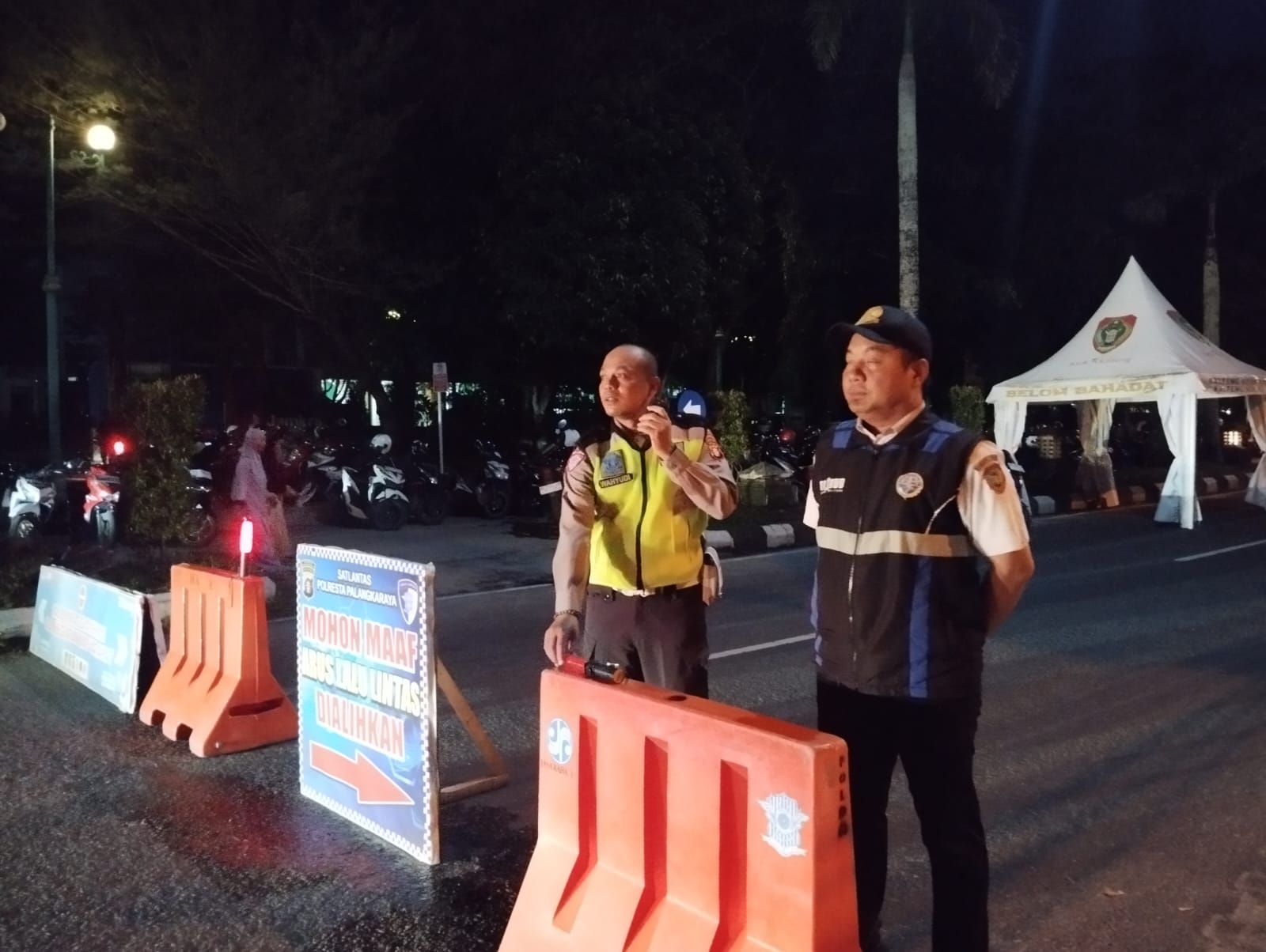 Monitoring Evaluasi Perparkiran dan Pengaturan Lalu Lintas Huma Betang Night