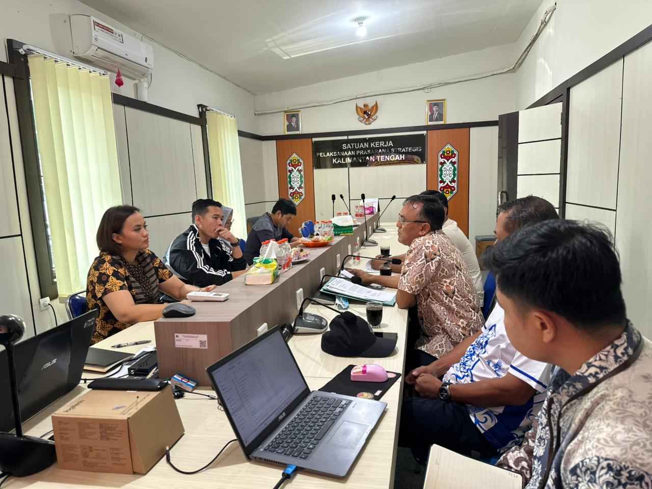 Dishub Kalteng Laksanakan Koordinasi Percepatan Andalalin Sekolah Rakyat